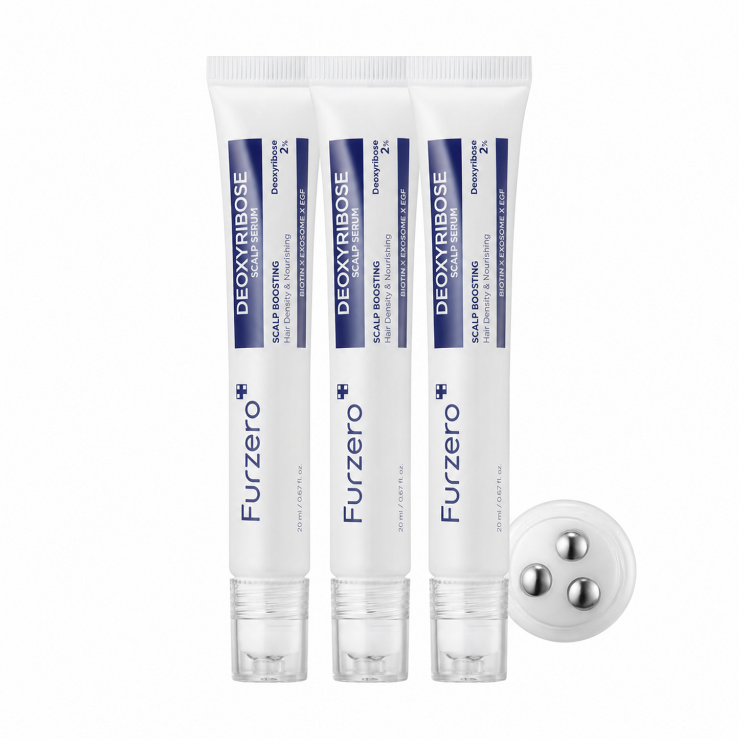 Deoxyribose Roll‑On Scalp Serum | Scalp Strengthening Treatment for Fuller‑Looking Hair | With Rosemary, EGF and Caffeine for Fine & Thinning Hair 1.0
