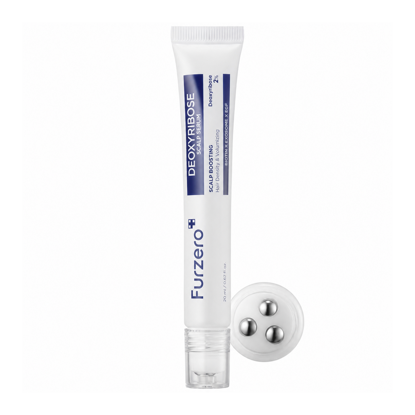 Deoxyribose Roll‑On Scalp Serum | Scalp Strengthening Treatment for Fuller‑Looking Hair | With Rosemary, EGF and Caffeine for Fine & Thinning Hair 1.0