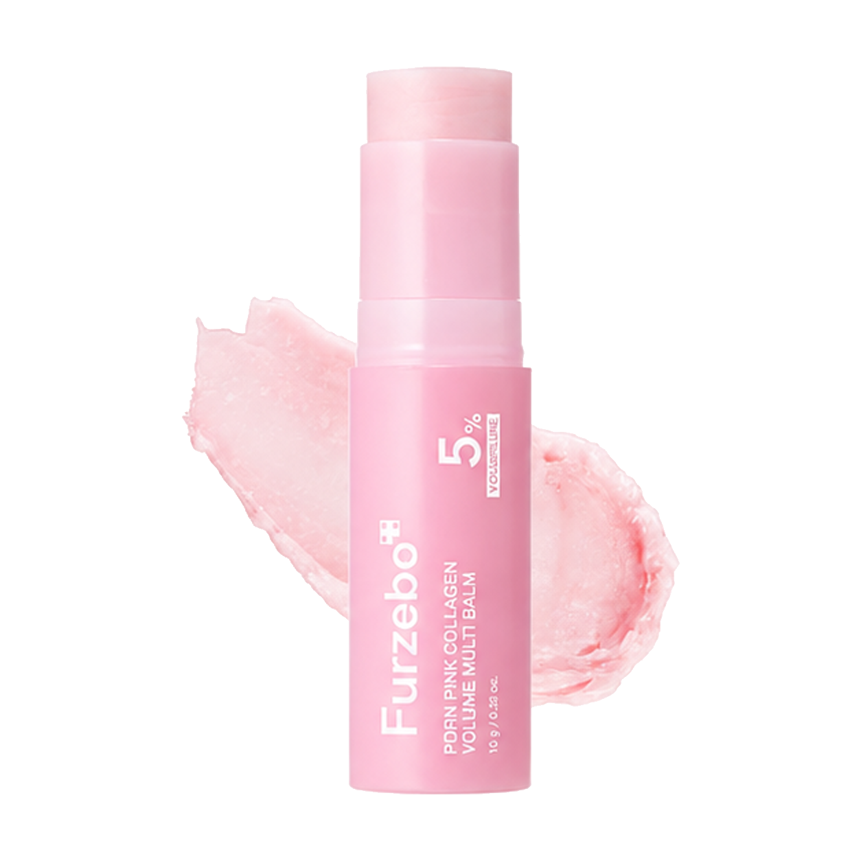 Pink Collagen Volume Multi Balm Stick PDRN, Volufiline & NAD Formula Youthful‑Looking Firming Anti‑Aging for Fine Lines Multi‑Use Balm for Eyes, Neck, Forehead, Smile Lines, Lips