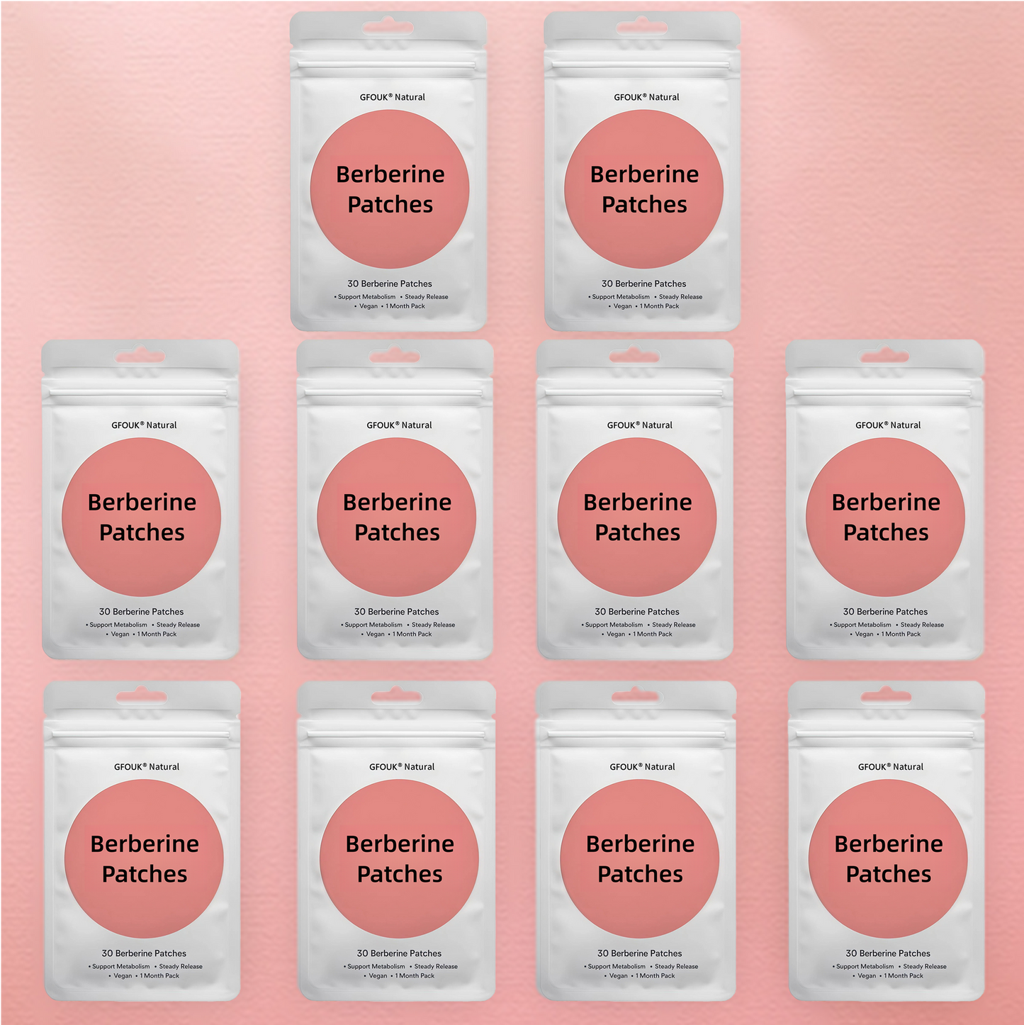 🍒 Berberine Weight Loss Patch: Naturally control your appetite, boost your energy, and reduce stress.