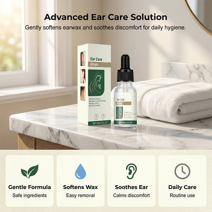 🧑‍⚕️Tinnitus Relief Ear Drops| Doctor-Trusted, Soothes Ringing, Itching & Ear Discomfort
