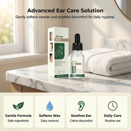 🧑‍⚕️Tinnitus Relief Ear Drops| Doctor-Trusted, Soothes Ringing, Itching & Ear Discomfort