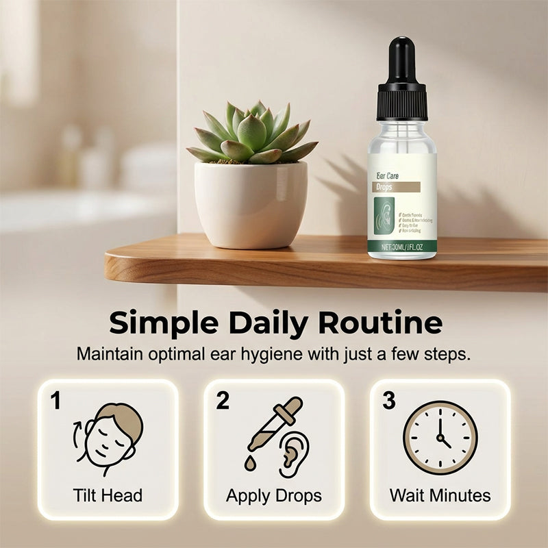 🧑‍⚕️Tinnitus Relief Ear Drops| Doctor-Trusted, Soothes Ringing, Itching & Ear Discomfort
